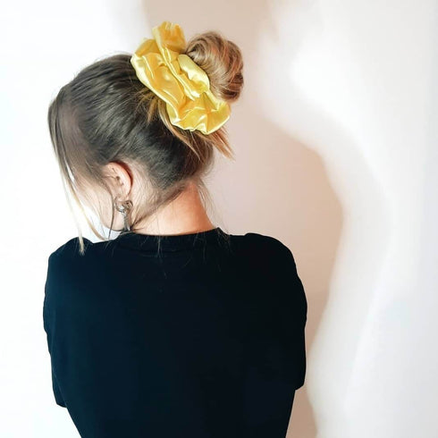 Mega Scrunchie - Keltainen