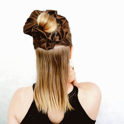 Mega Scrunchie - Neonkeltainen
